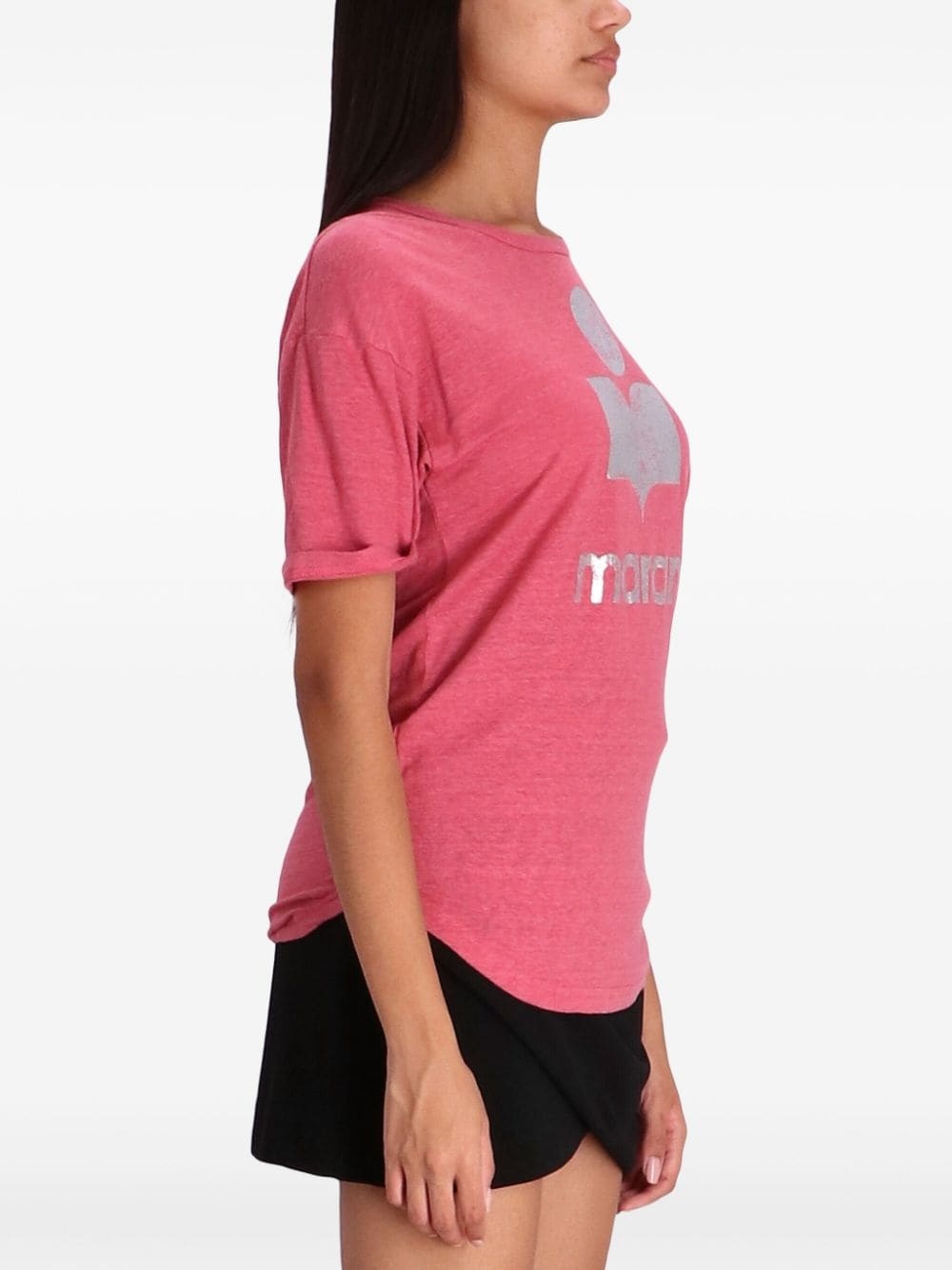 logo-print T-shirt - 3