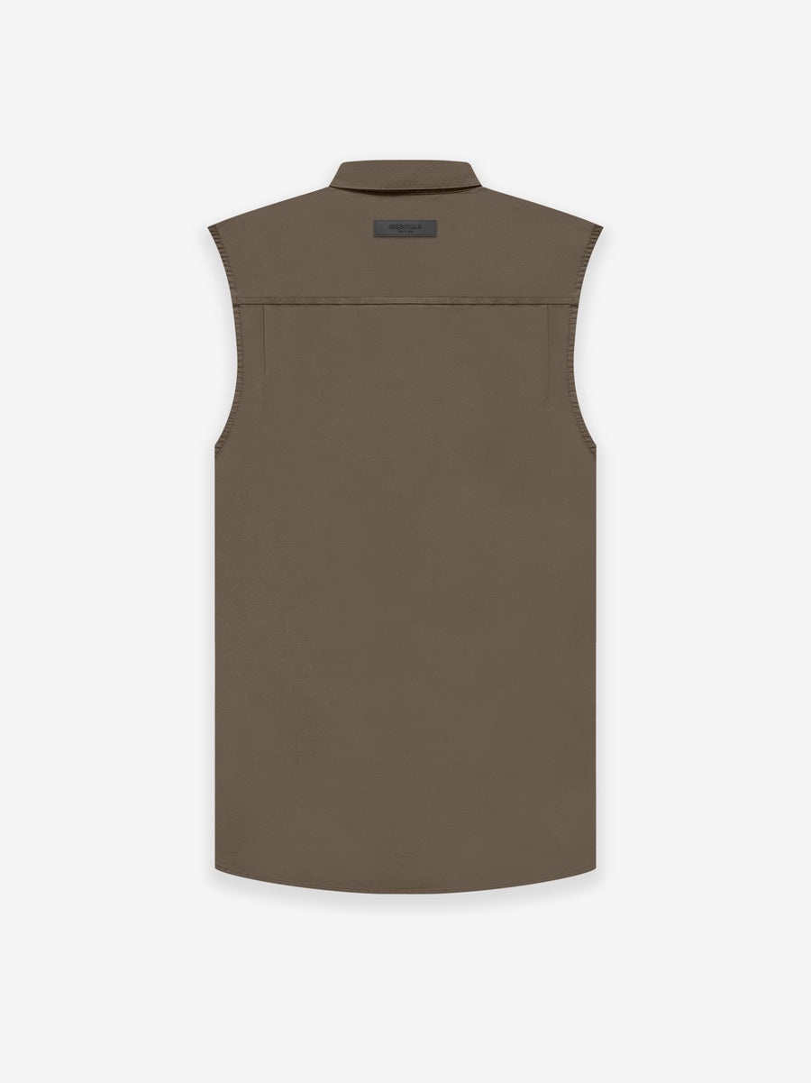 Womens Sleeveless Oxford - 2