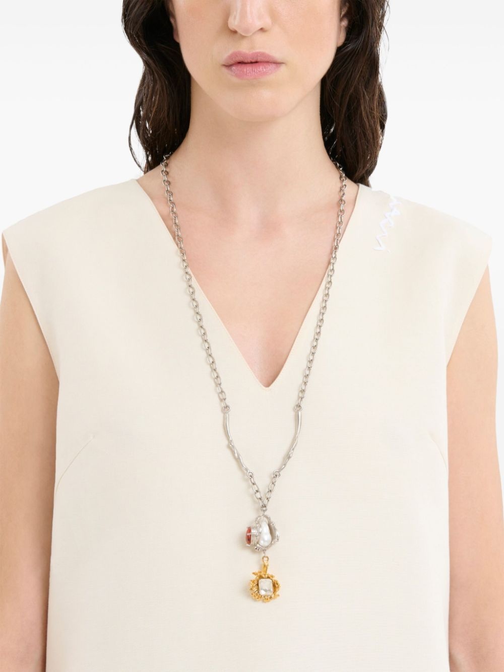 pendant chain necklace - 4