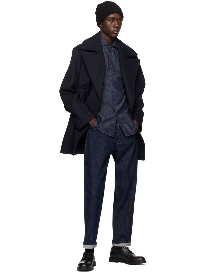 EMPORIO ARMANI Black Lace-Up Derbys outlook