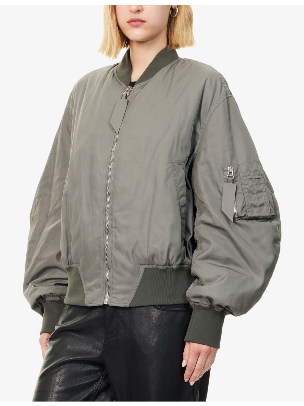 Padded Relaxed-Fit Woven Jacket - 3