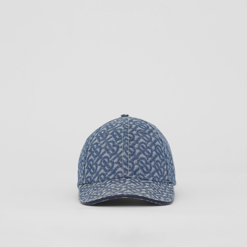 Monogram Denim Jacquard Baseball Cap 1