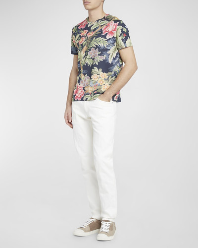 Etro Men's Floral-Print T-Shirt outlook