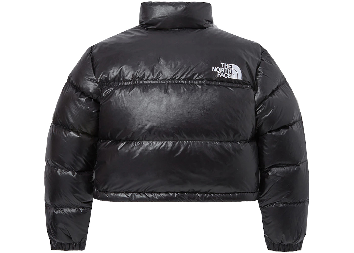 The North Face Women's Nuptse Short Jacket Black - 2