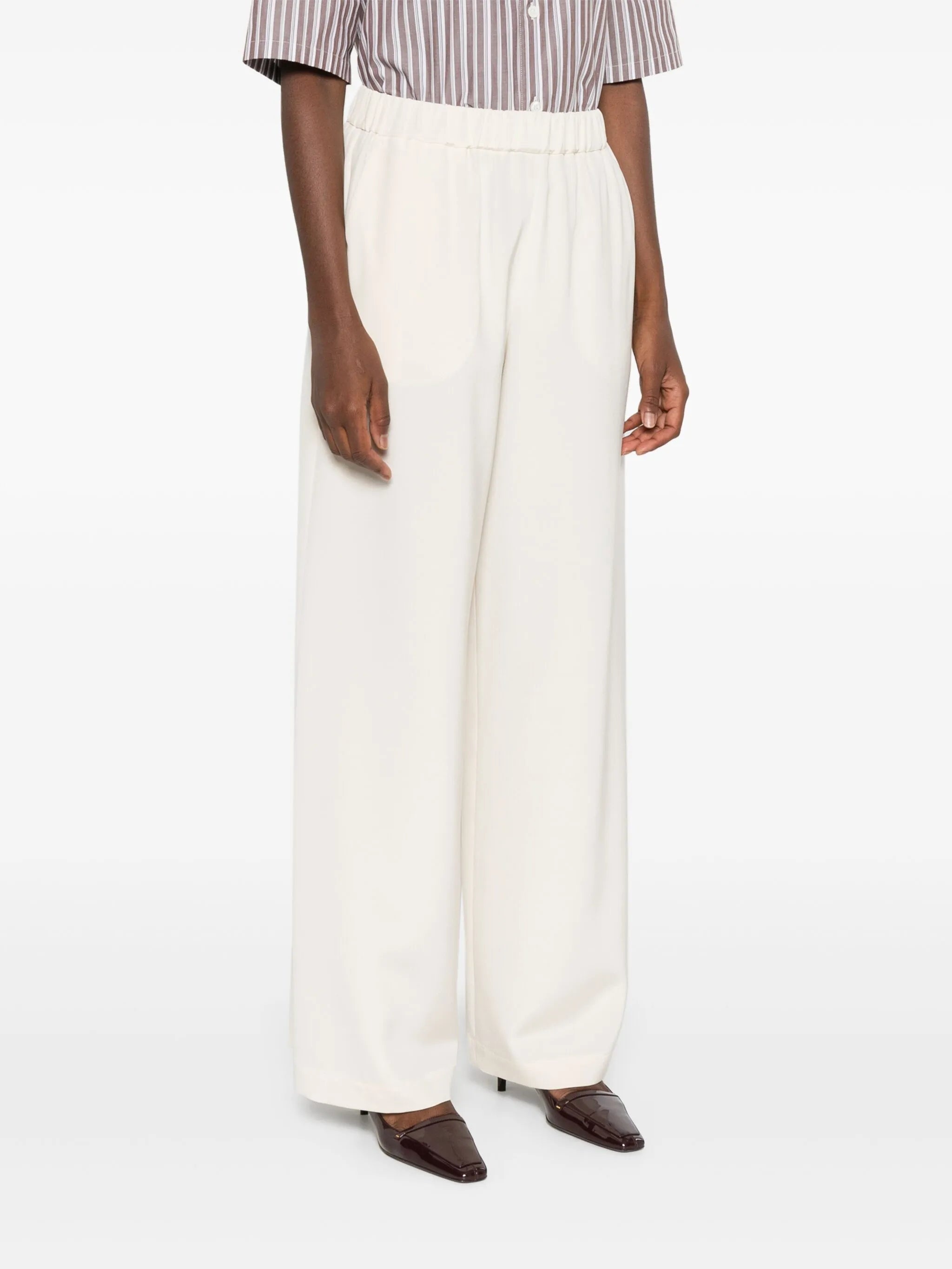 Max Mara Elasticated-waist Trousers - 3