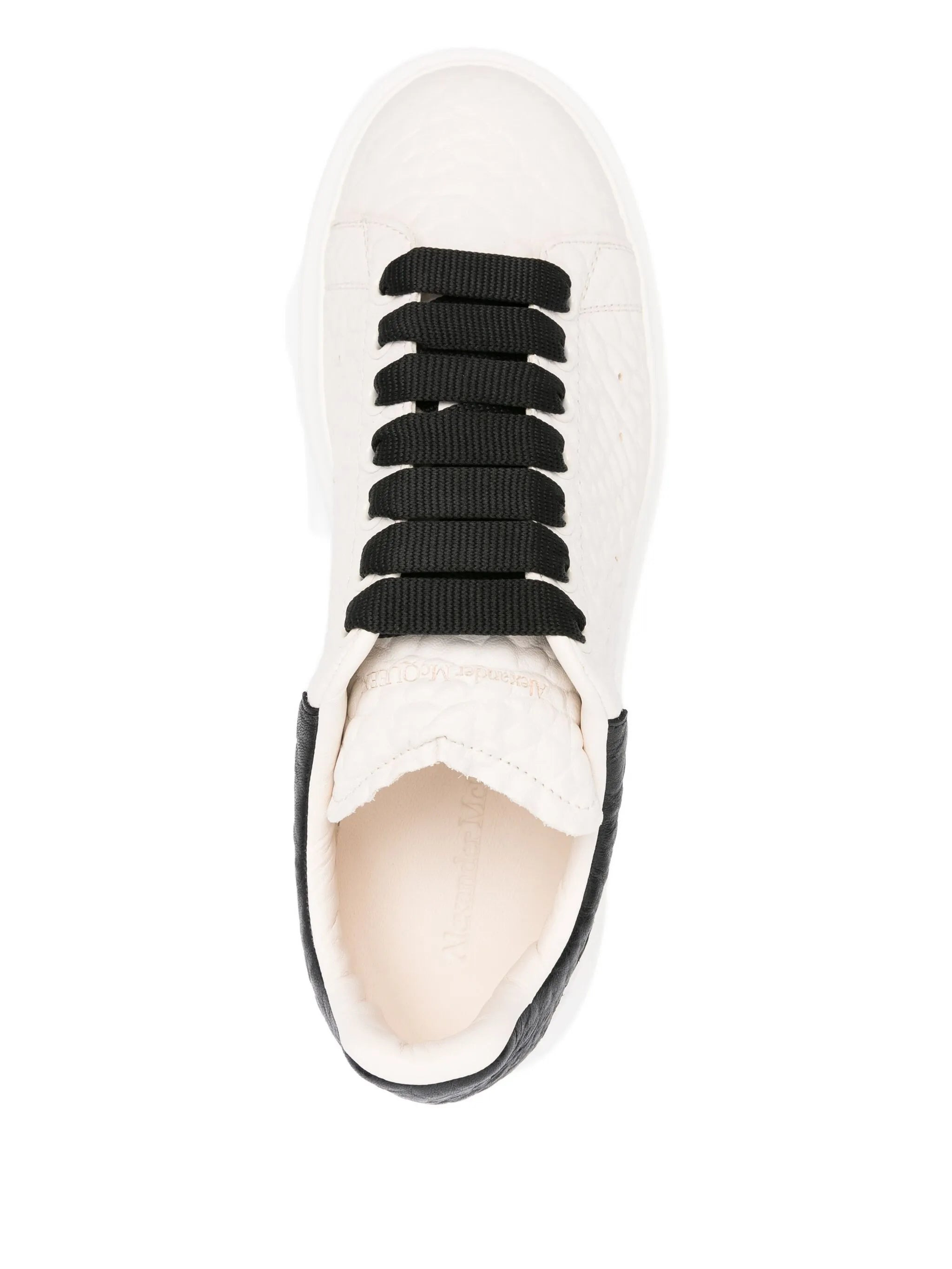 Alexander Mcqueen Oversized Textured Leather Sneakers - 2