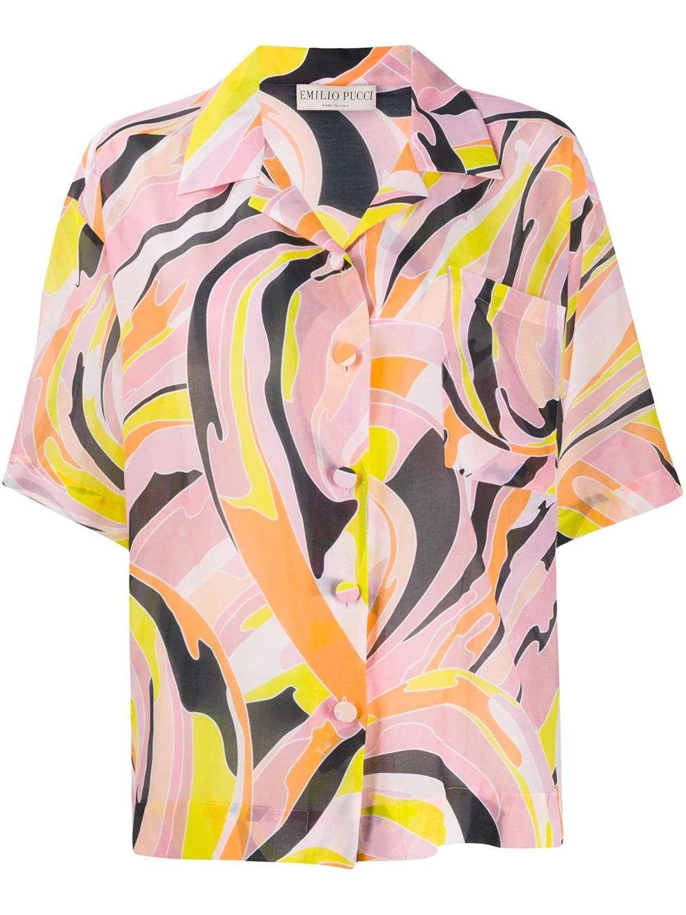 Vetrate print shirt - 1