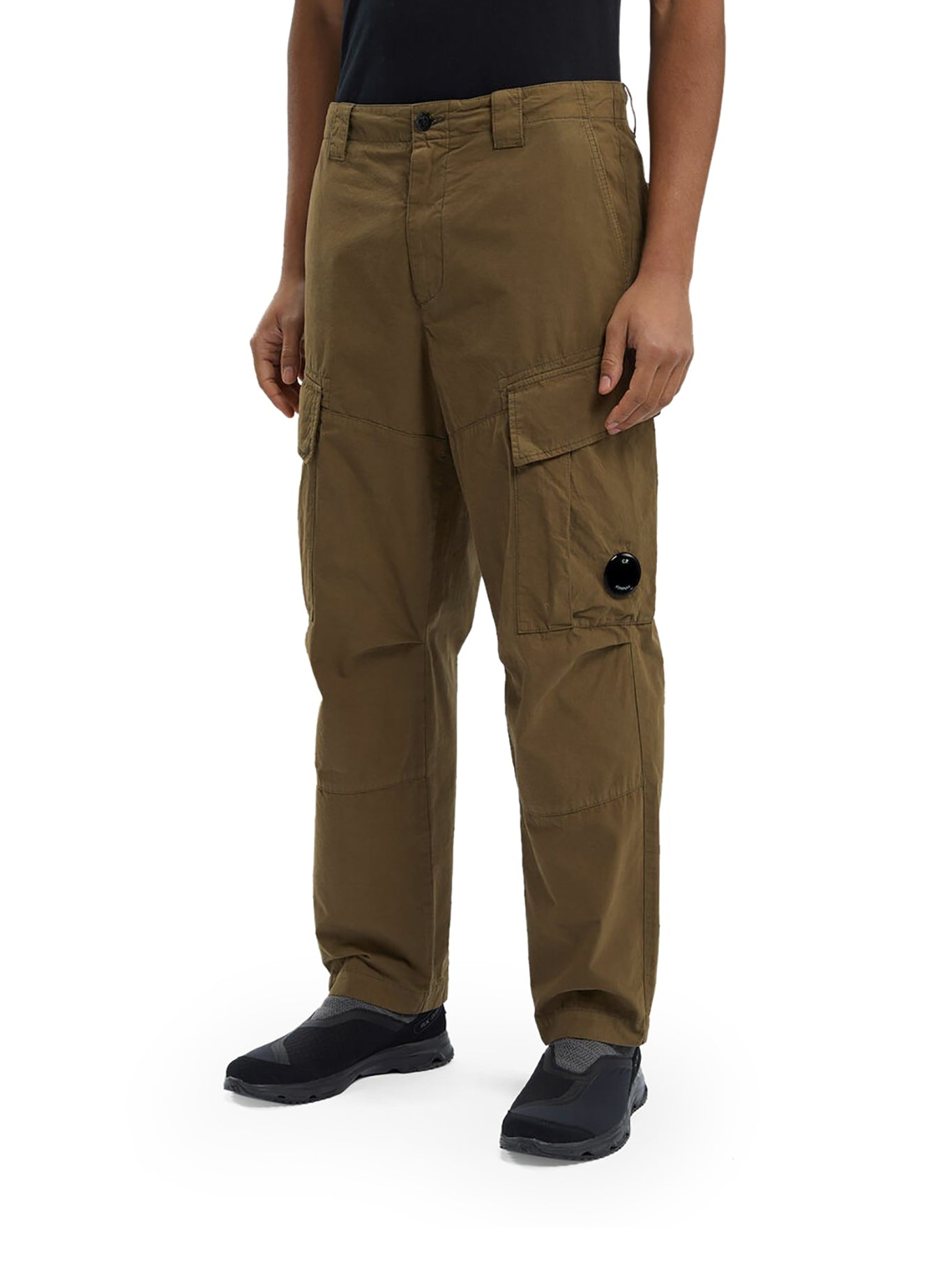 パンツ C.P. Company MICROREPS LOOSE CARGO PANTS C.P. Company Men's Microreps Relaxed Cargo Pants in Grape