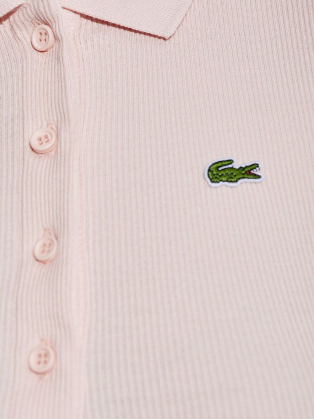 ribbed polo shirt - 5