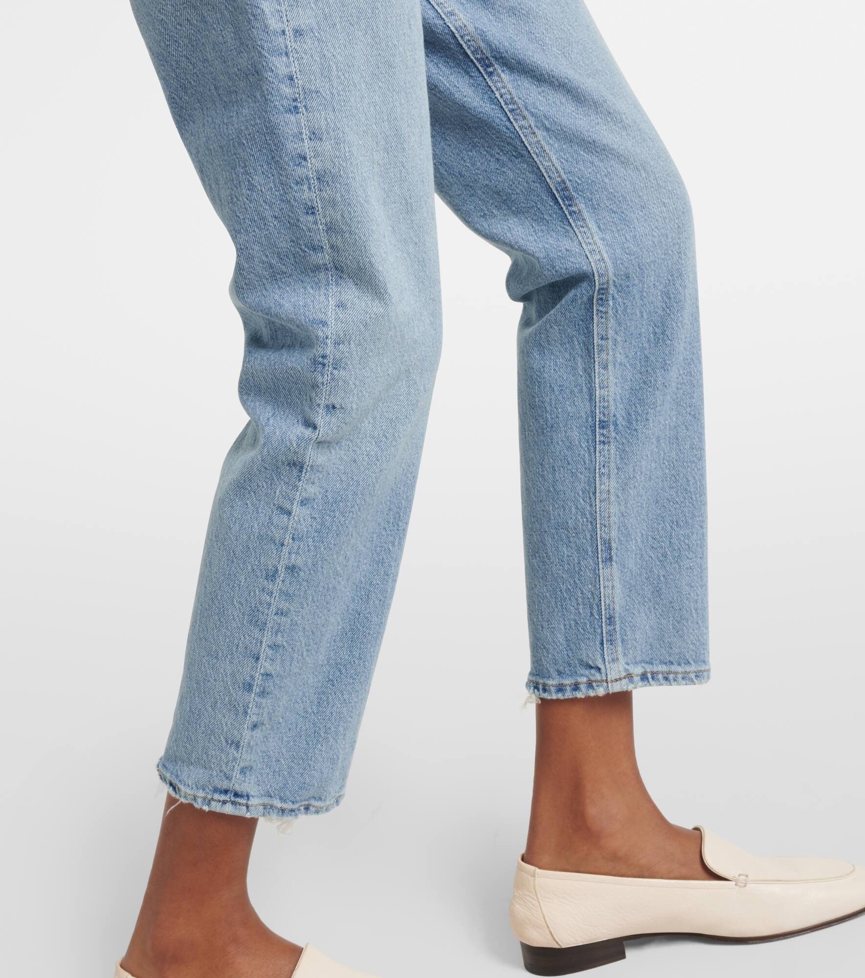 Riley high-rise cropped slim jeans - 5