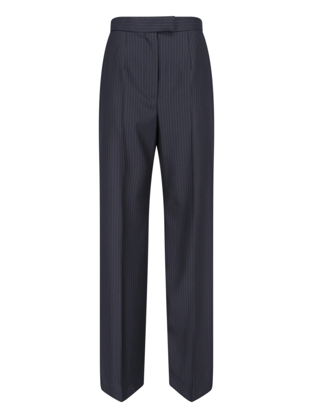PINSTRIPE WOOL CHINOS - 1