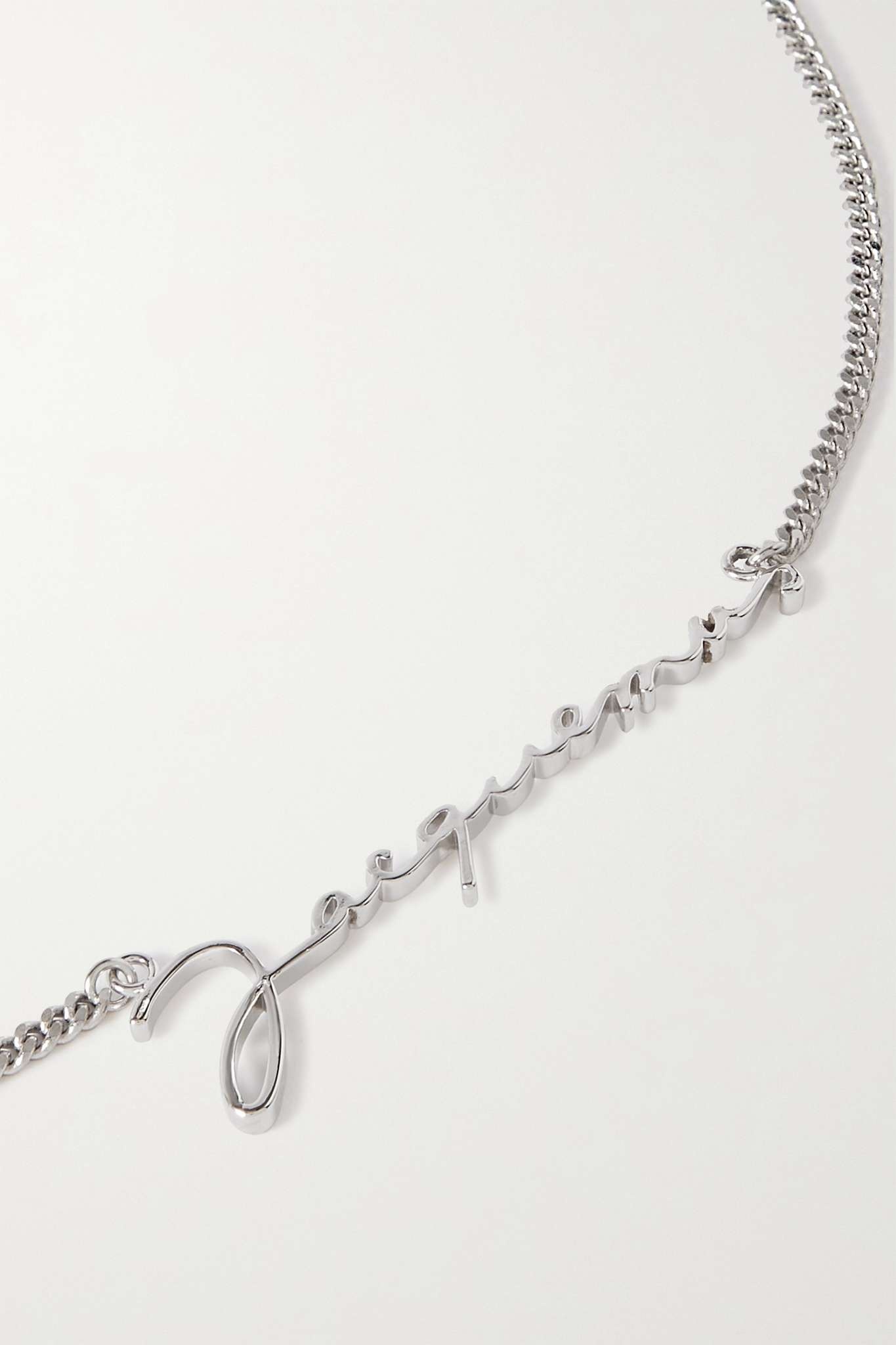 La Chaine silver-tone necklace - 4