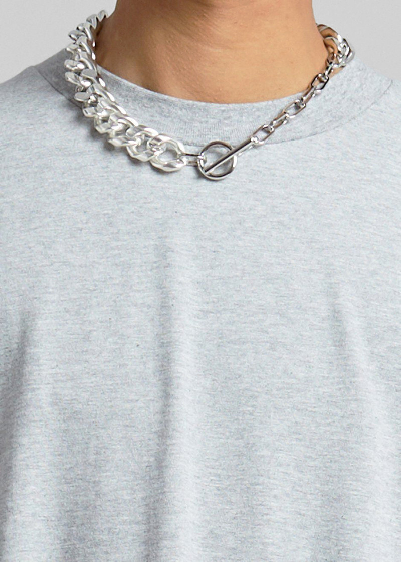 Lou Oversized Tee Dress - Heather Grey 4