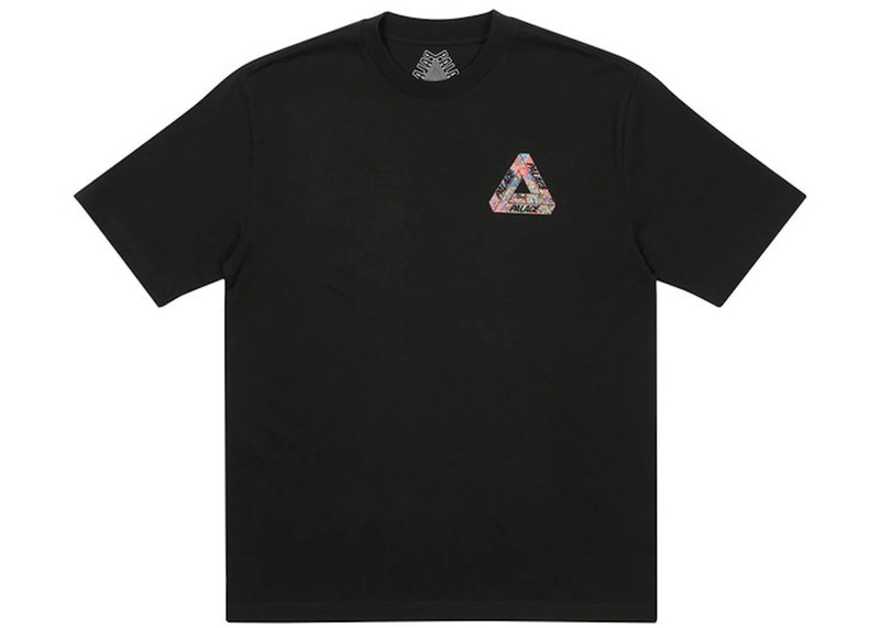 PALACE Palace Tri-Sticker Pack T-shirt Black outlook