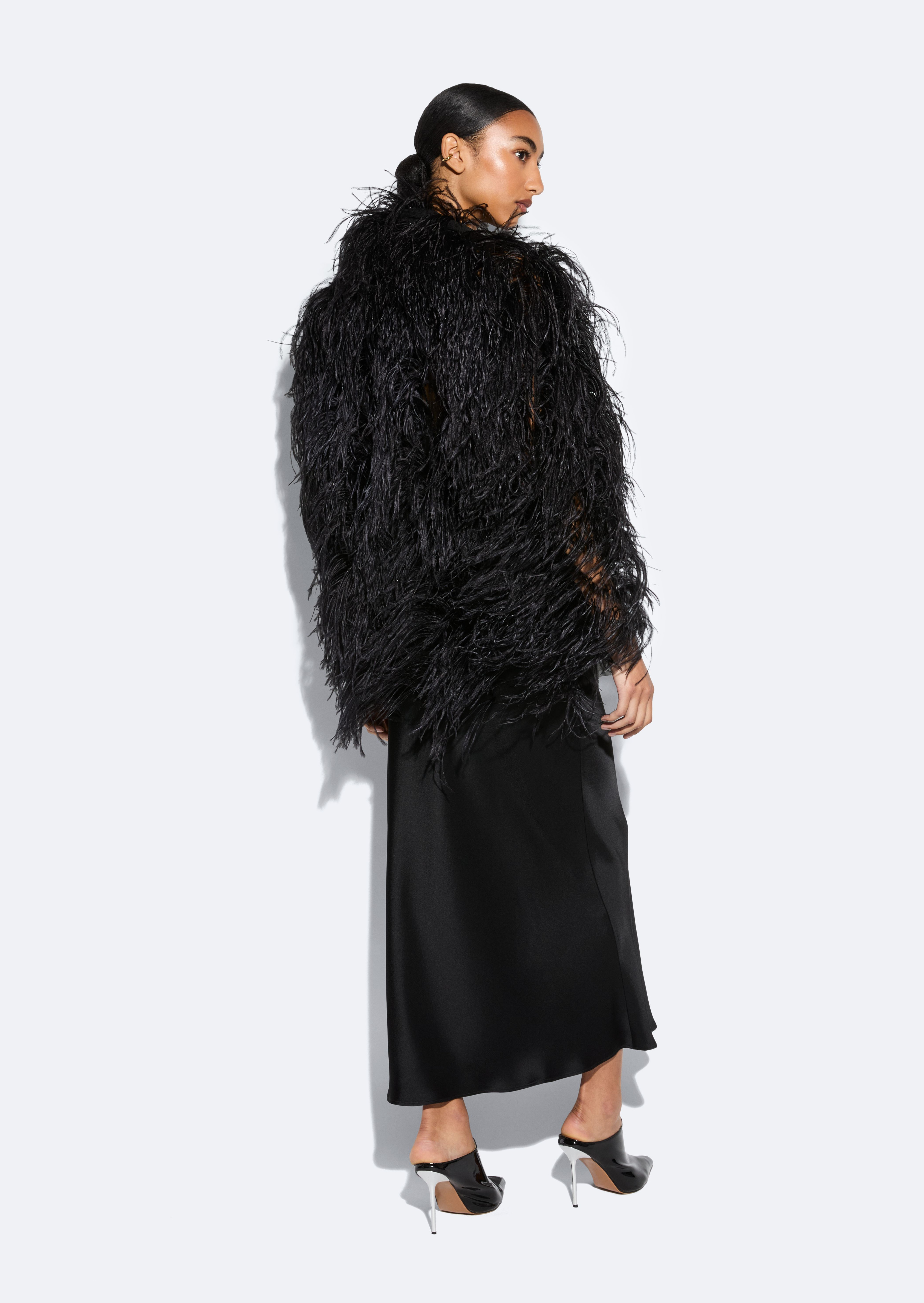 Marbled Feathers Jacket - 5
