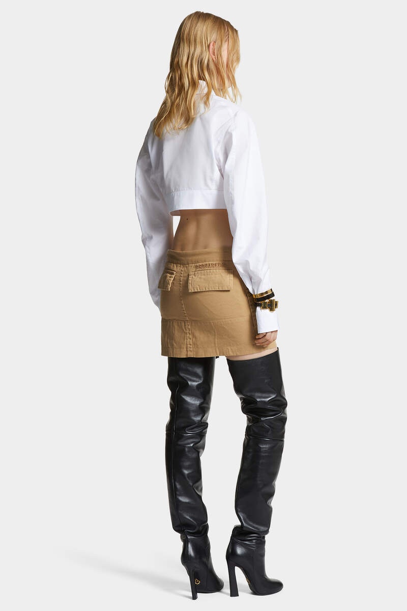 MILITARY MINI SKIRT - 4