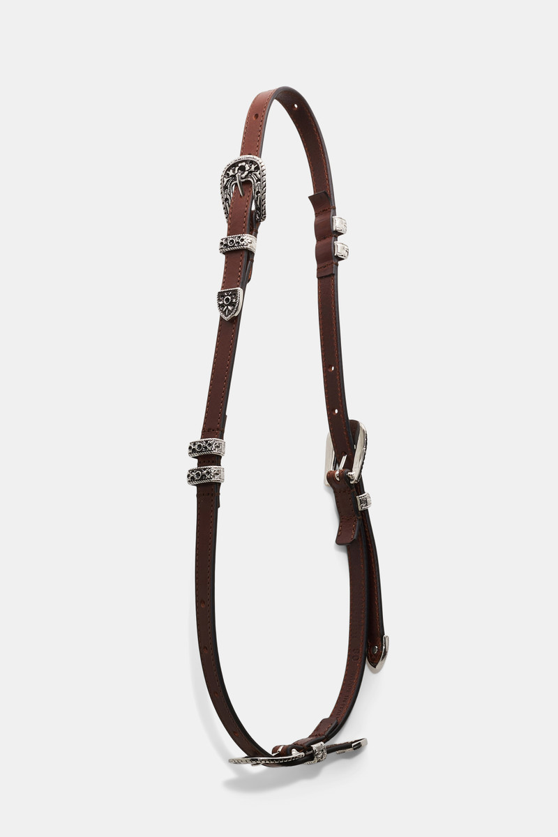 WESTERN COOLNESS multi buckle belt 5