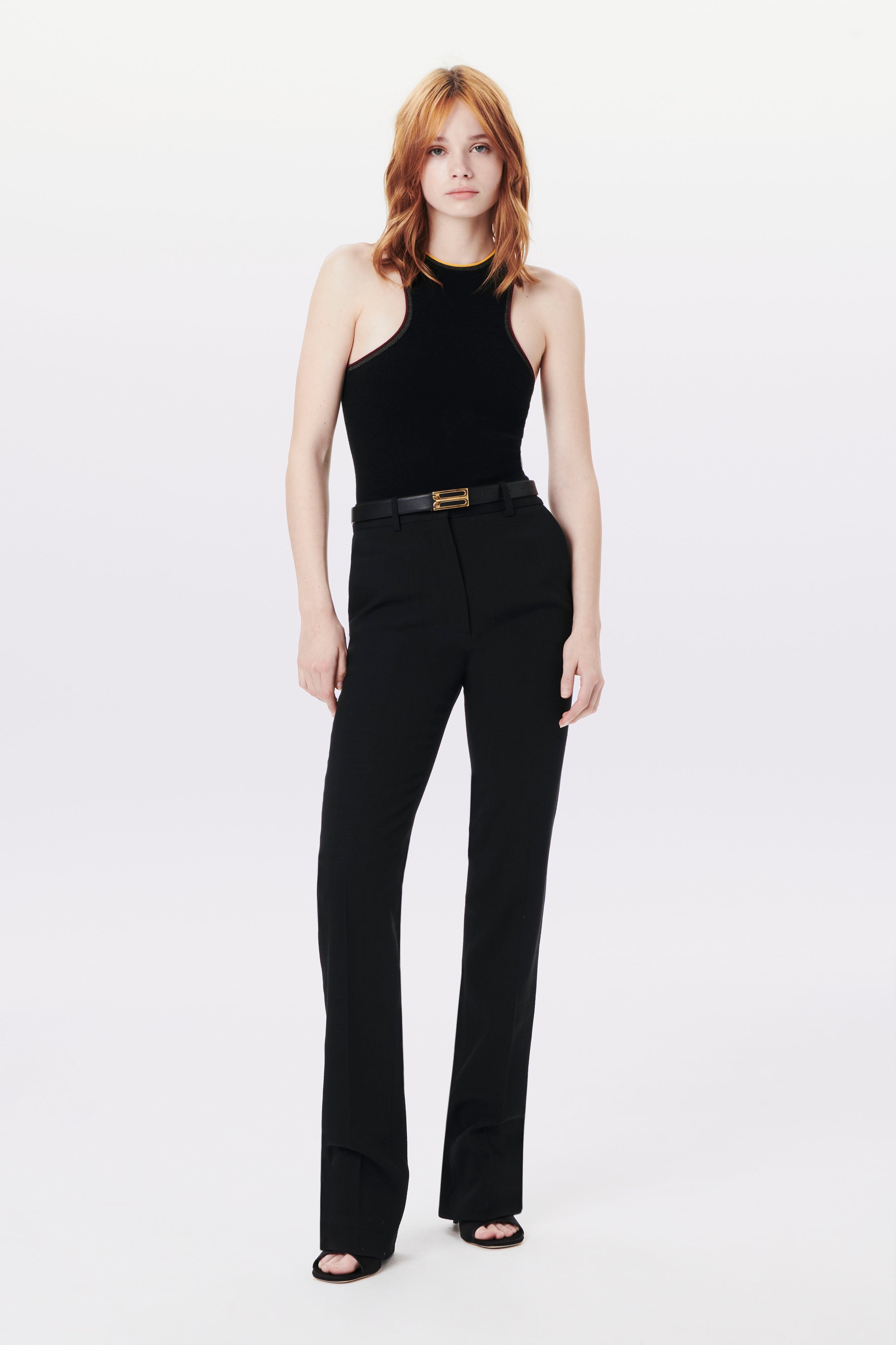 Bodysuit With Cut-Out Back in Black - 2