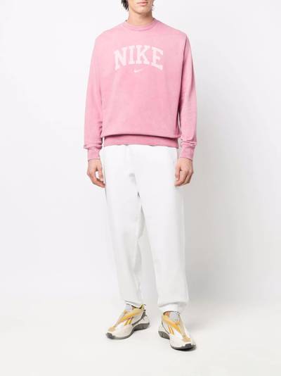 Nike Arch logo-print sweatshirt outlook