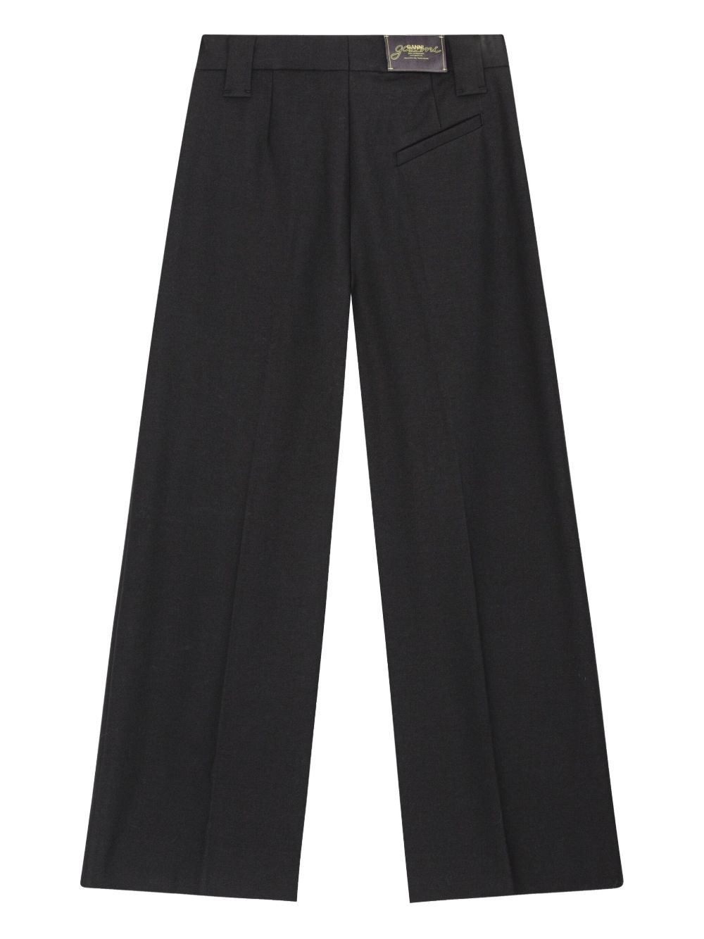 pleat-detail trousers - 6