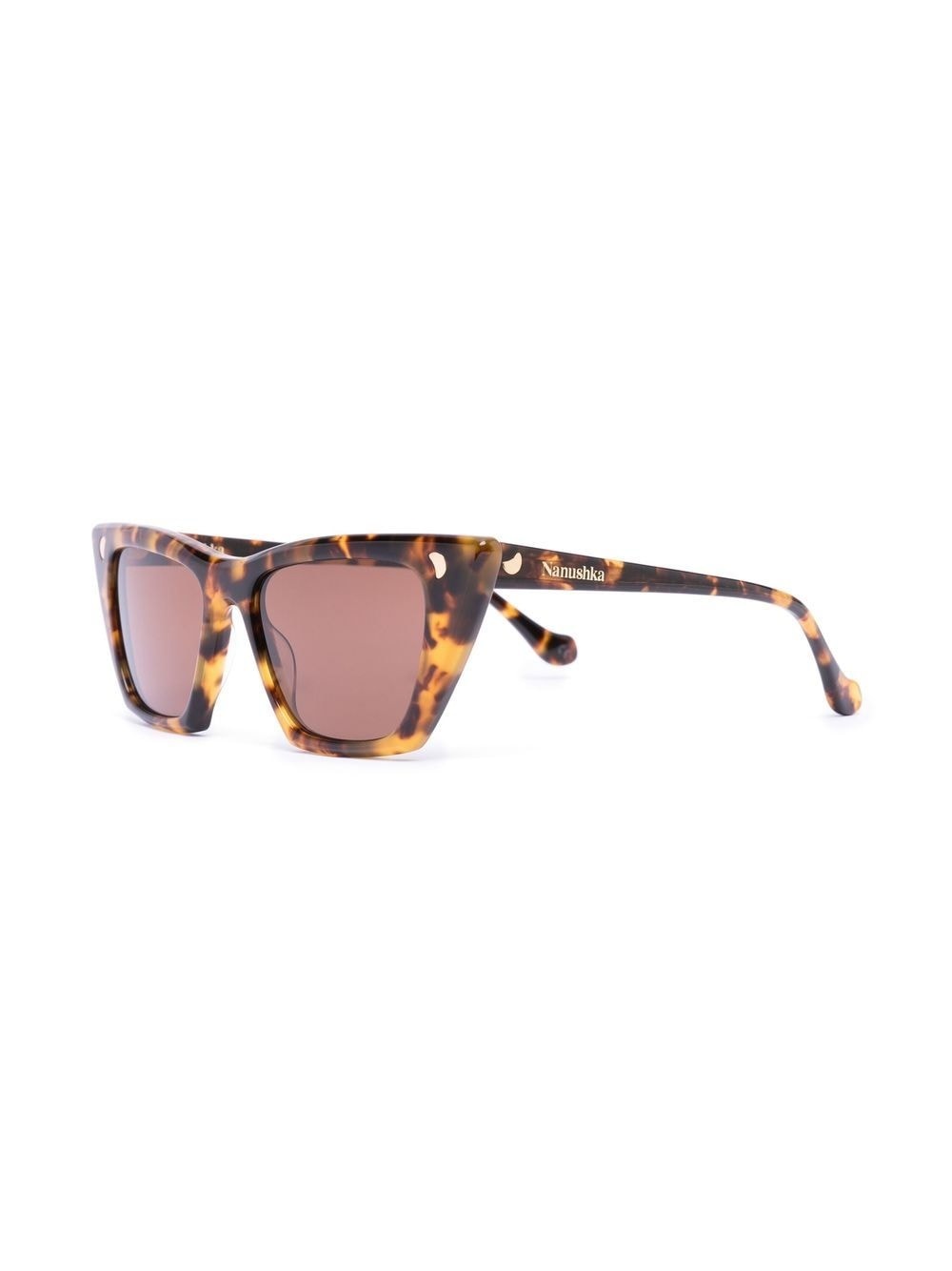 tortoiseshell-frame sunglasses - 2