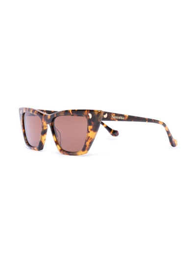 Nanushka tortoiseshell-frame sunglasses outlook