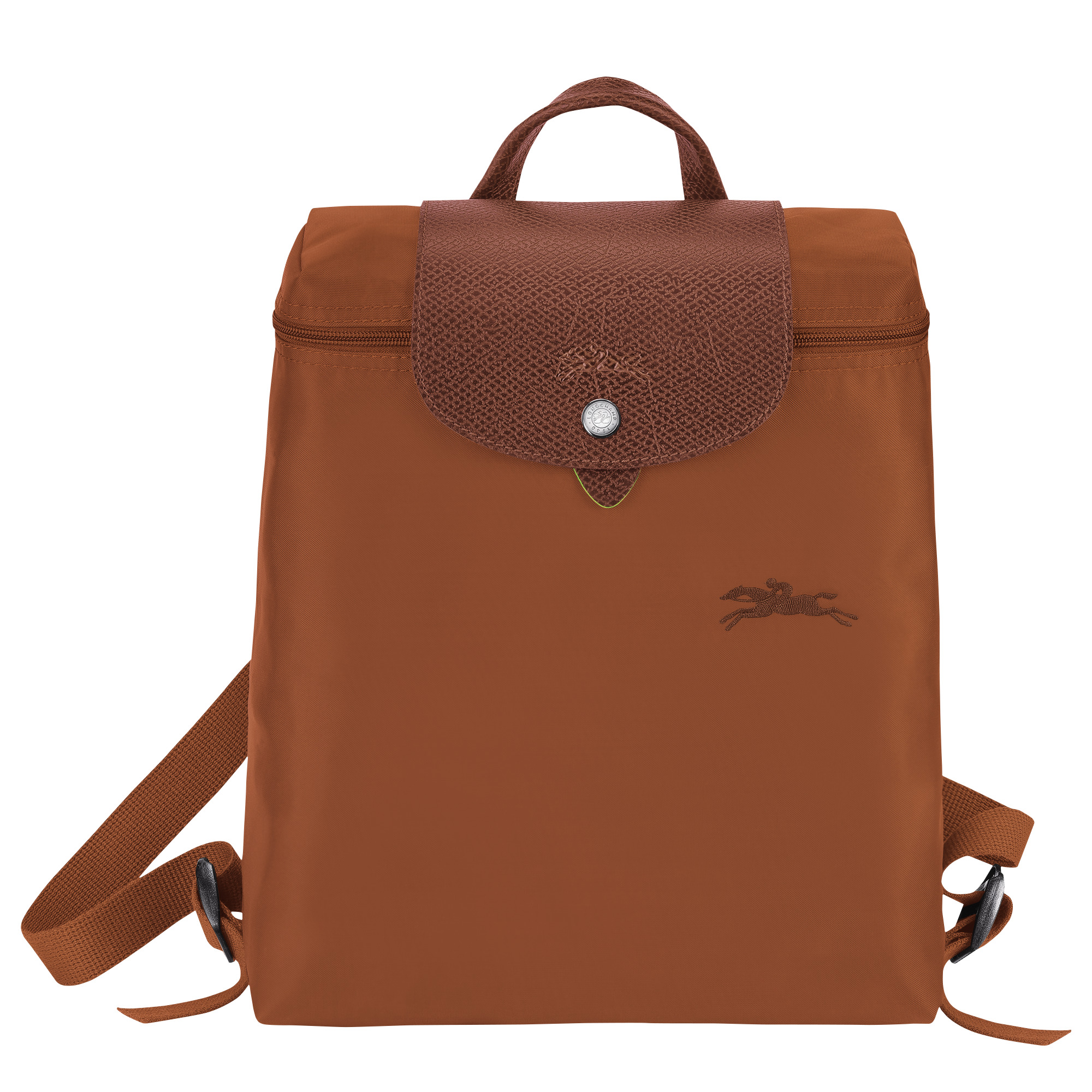 Le Pliage Green M Backpack Cognac - Recycled canvas - 1