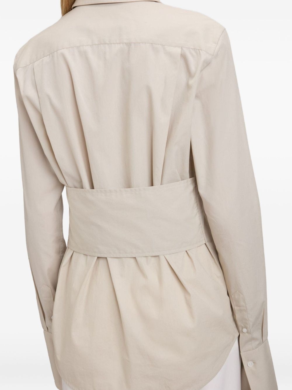button-fastening shirt - 5