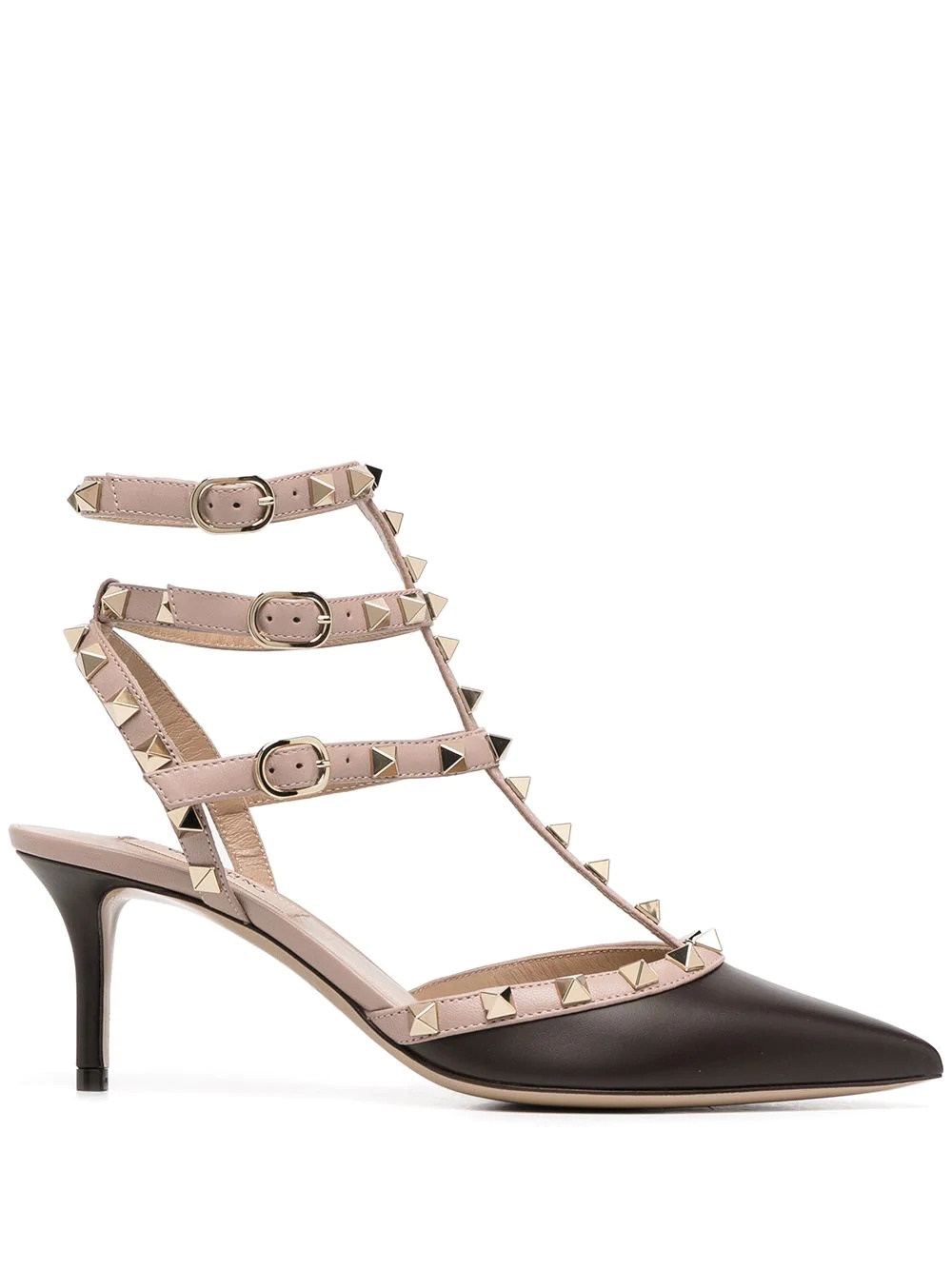 caged Rockstud 65mm pumps - 1
