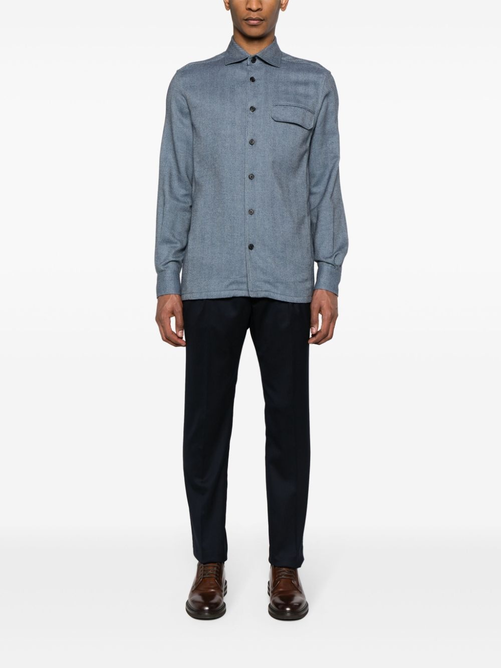 mid-rise tailored trousers - 2