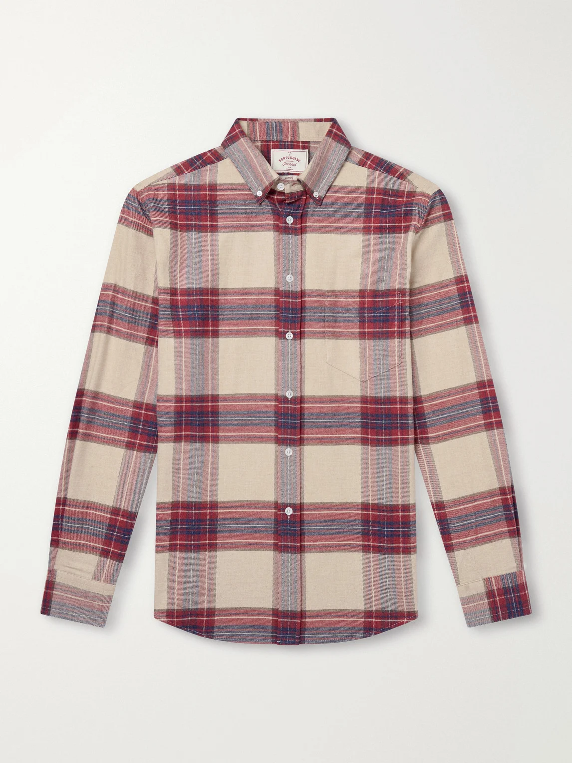 Sabela Checked Cotton-Flannel Shirt - 1