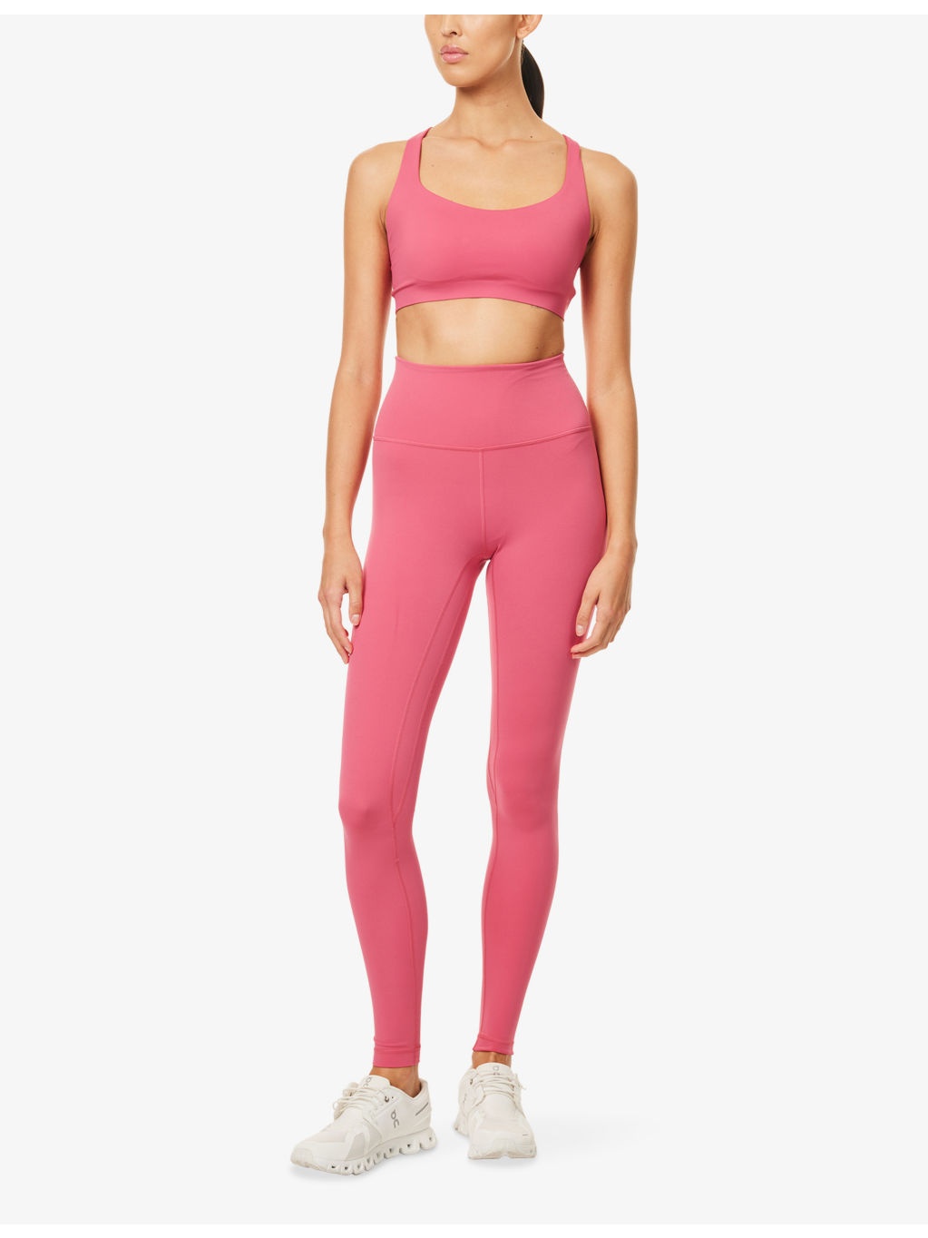 FlexyFlex Strappy Stretch-Woven Yoga Bra - 2