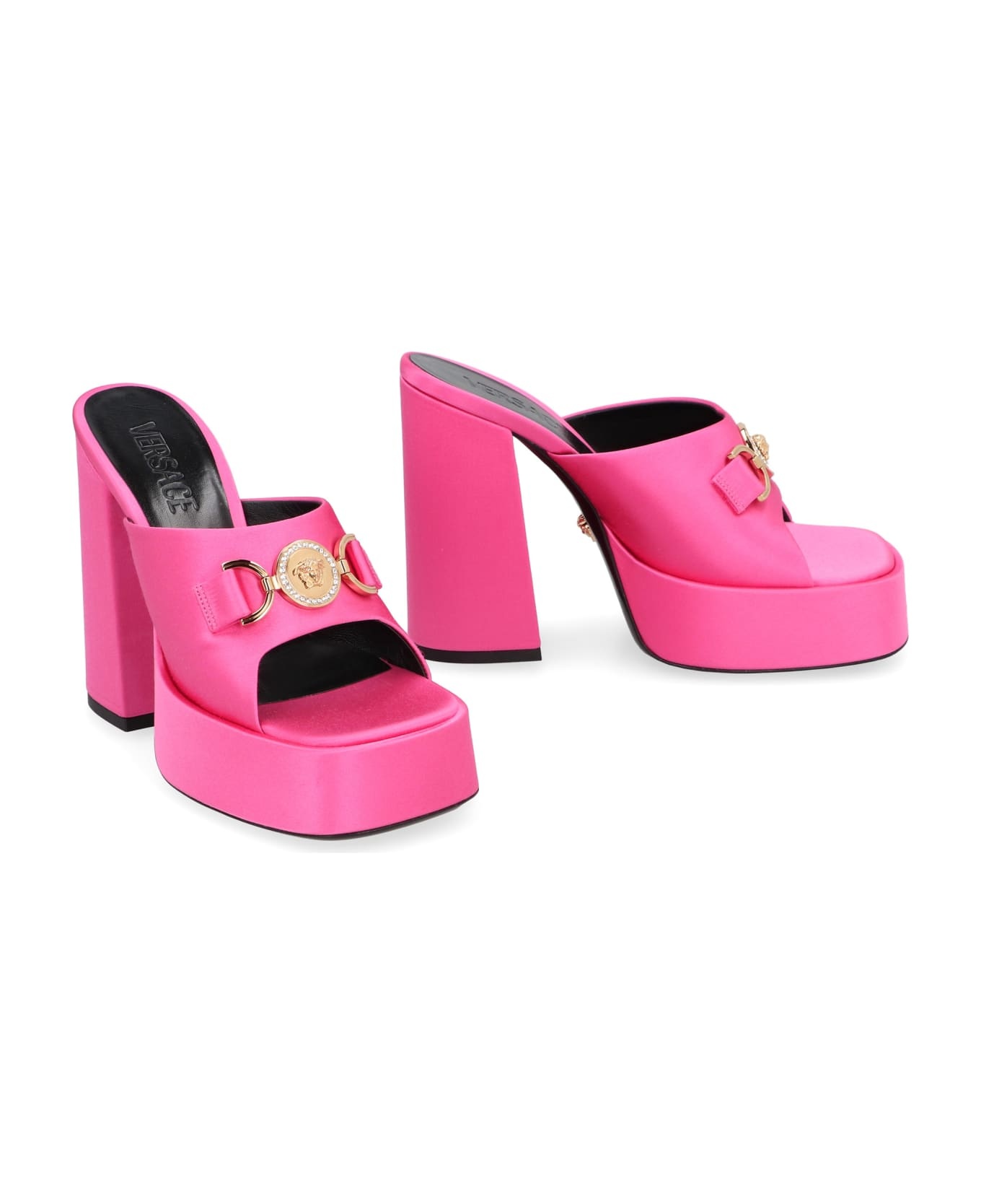 Aevitas Satin Mules - 3