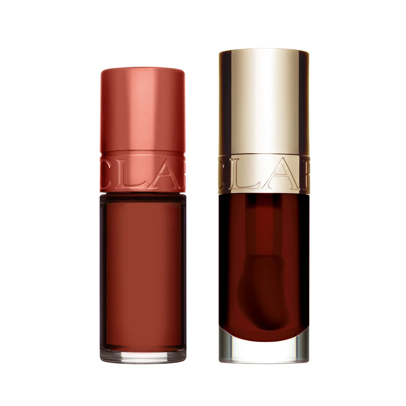 Lip Oil & Stain Duo In Nude | Iconic Lip Comfort Oil & Water Lip Stain | For Hydrated, Visibly Plump - 1
