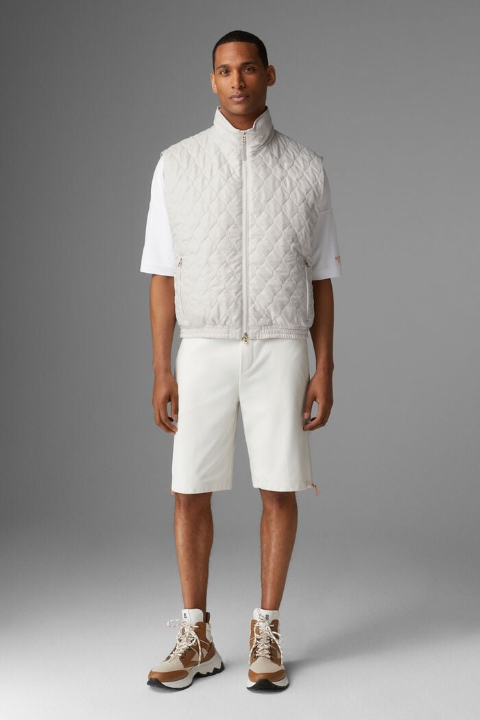 Pride Quilted waistcoat in Off-white - 4