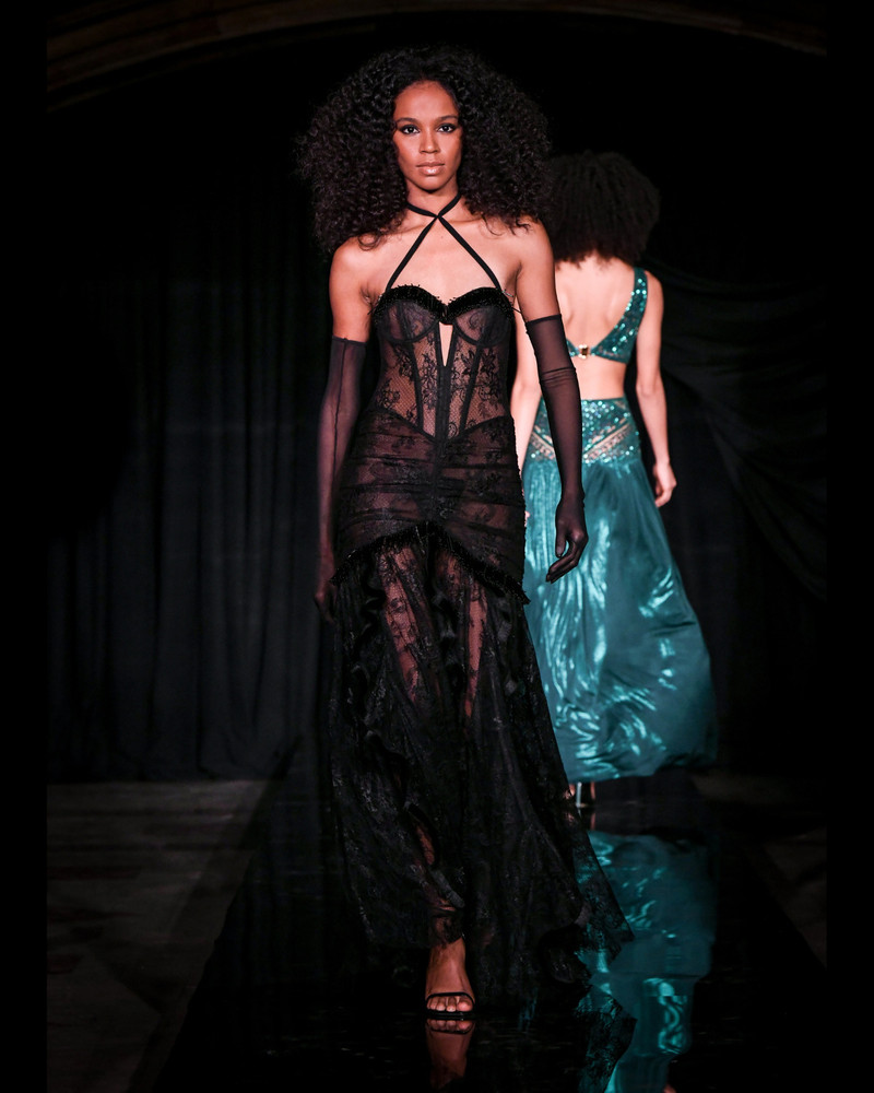Gossamer Corset Dress (RUNWAY) 6