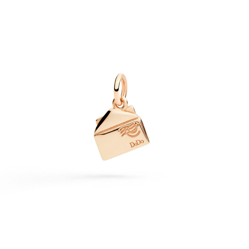 DoDo ROSE GOLD LETTER CHARM & DIAMOND outlook