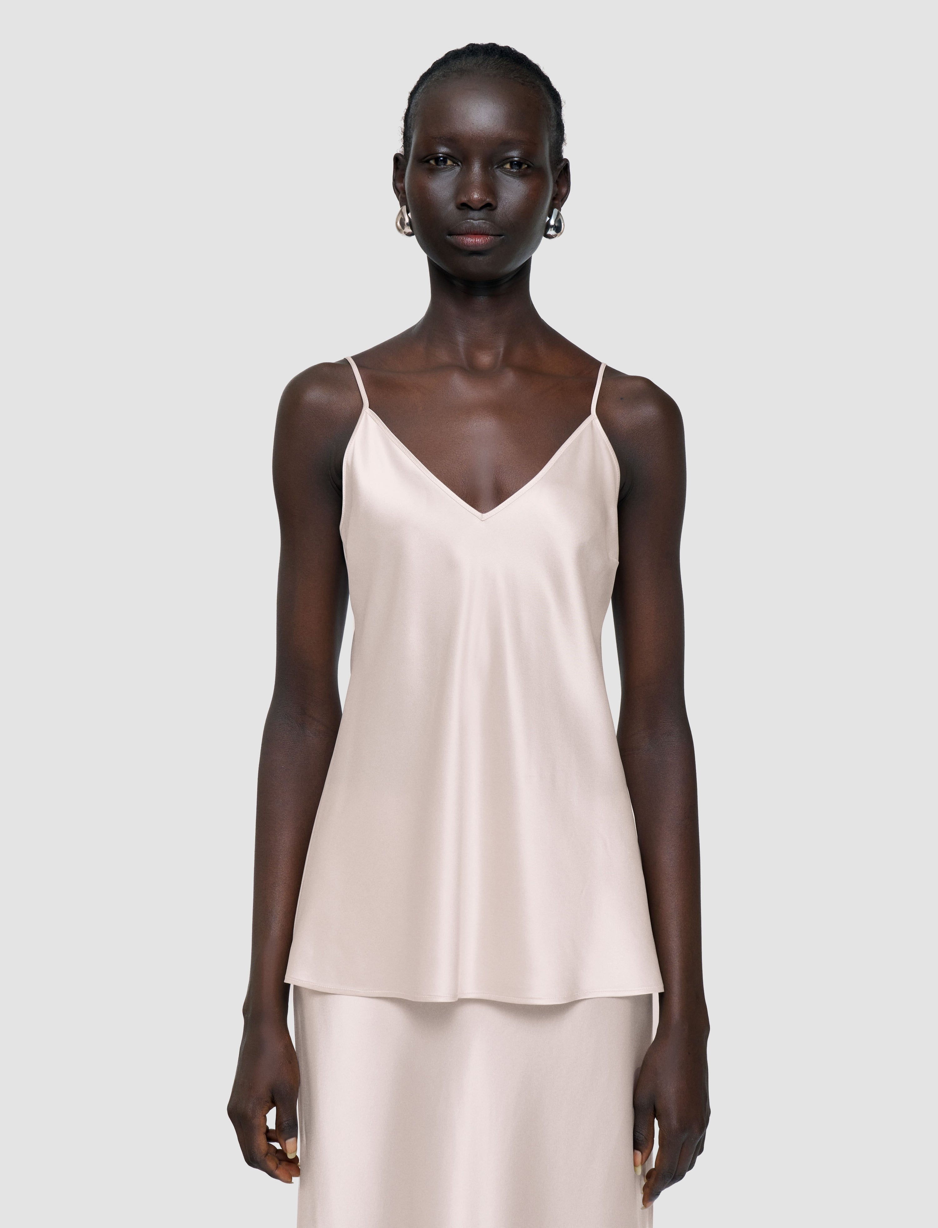 Clea Silk Satin Camisole - 3
