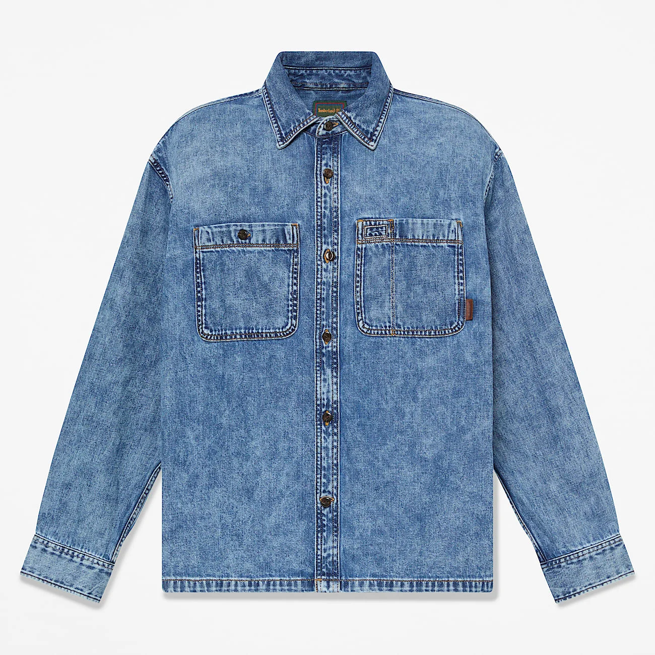 Men's Denim Pocket Shirt - 1