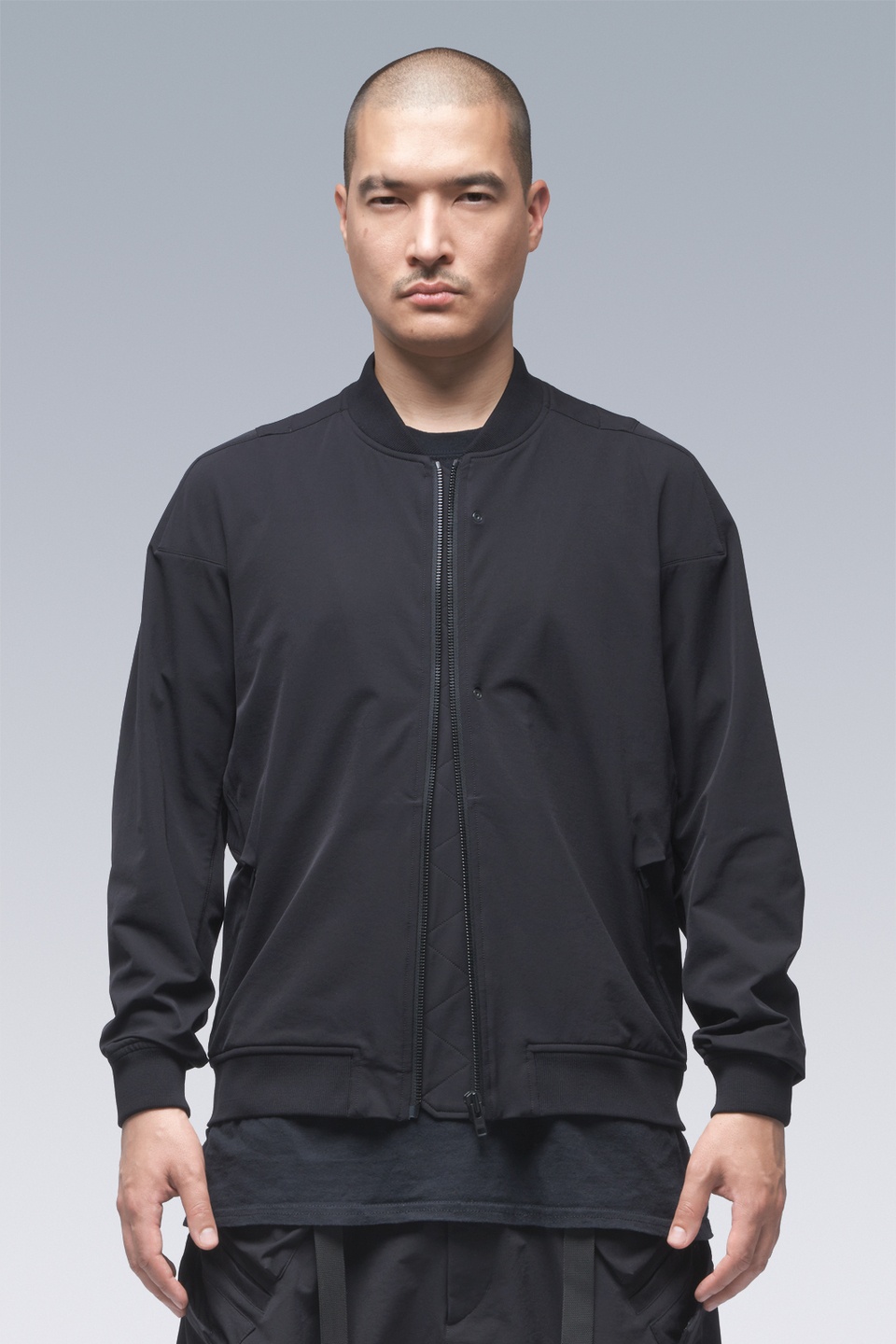 J90-DS schoeller® Dryskin™ Bomber Jacket Black - 27