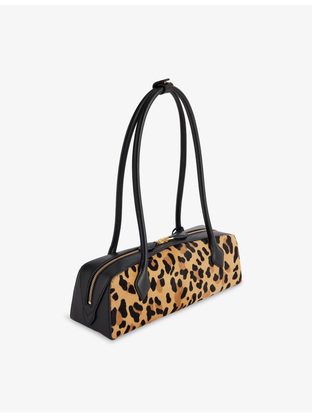 Le Teckel Medium Leather Shoulder Bag - 4