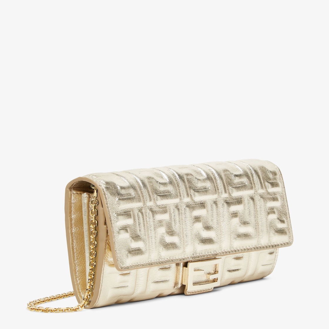 Baguette Continental Wallet With Chain - 2