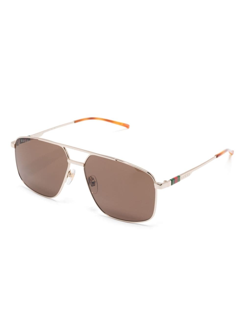 pilot-frame sunglasses - 2