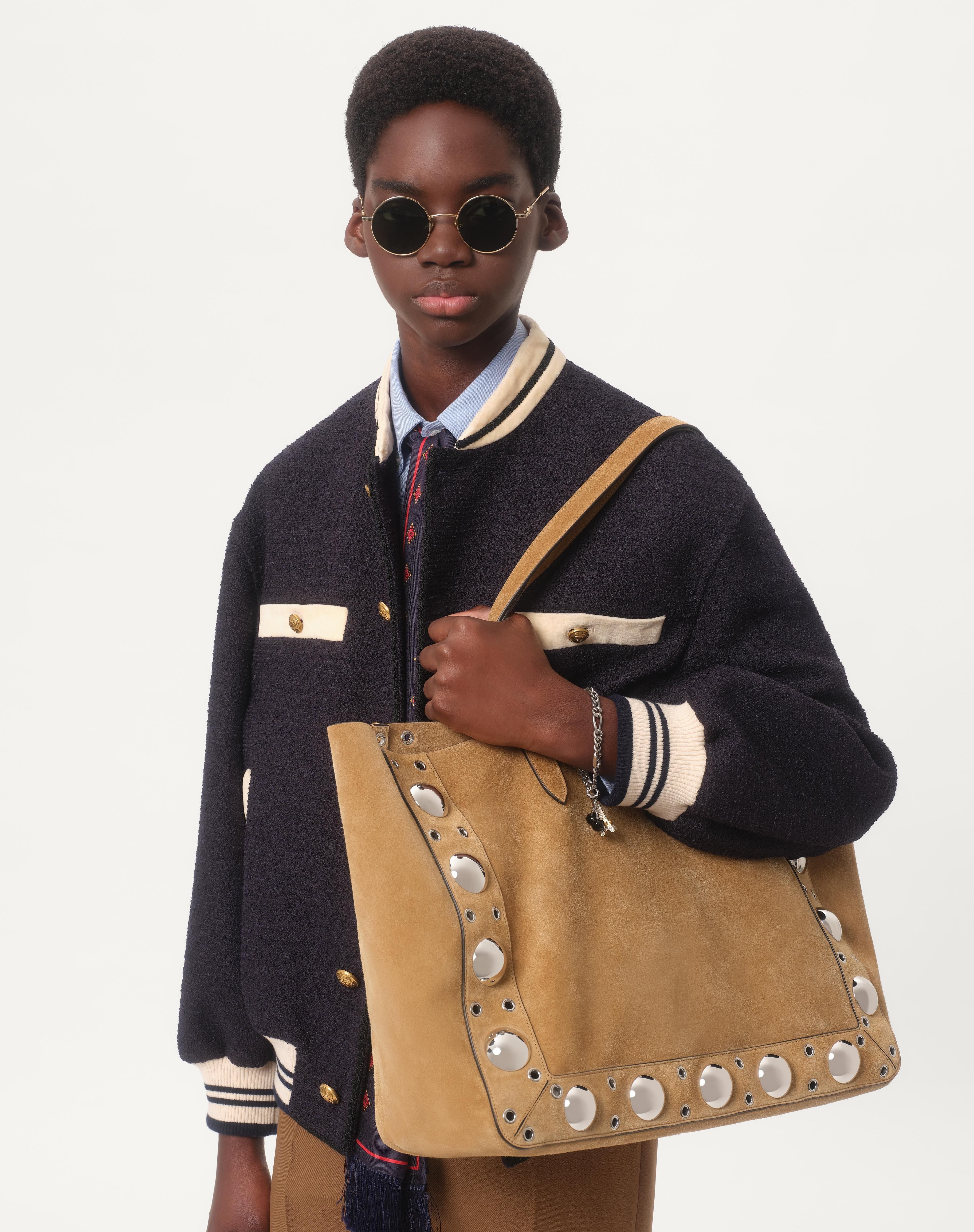 COTTON TWEED BOMBER - 3