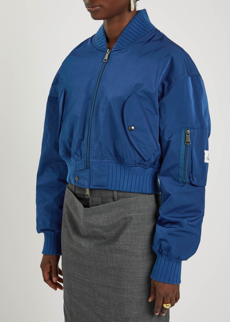 Vivienne Westwood Vivienne Westwood Bernardo Quilted Taffeta Bomber Jacket outlook