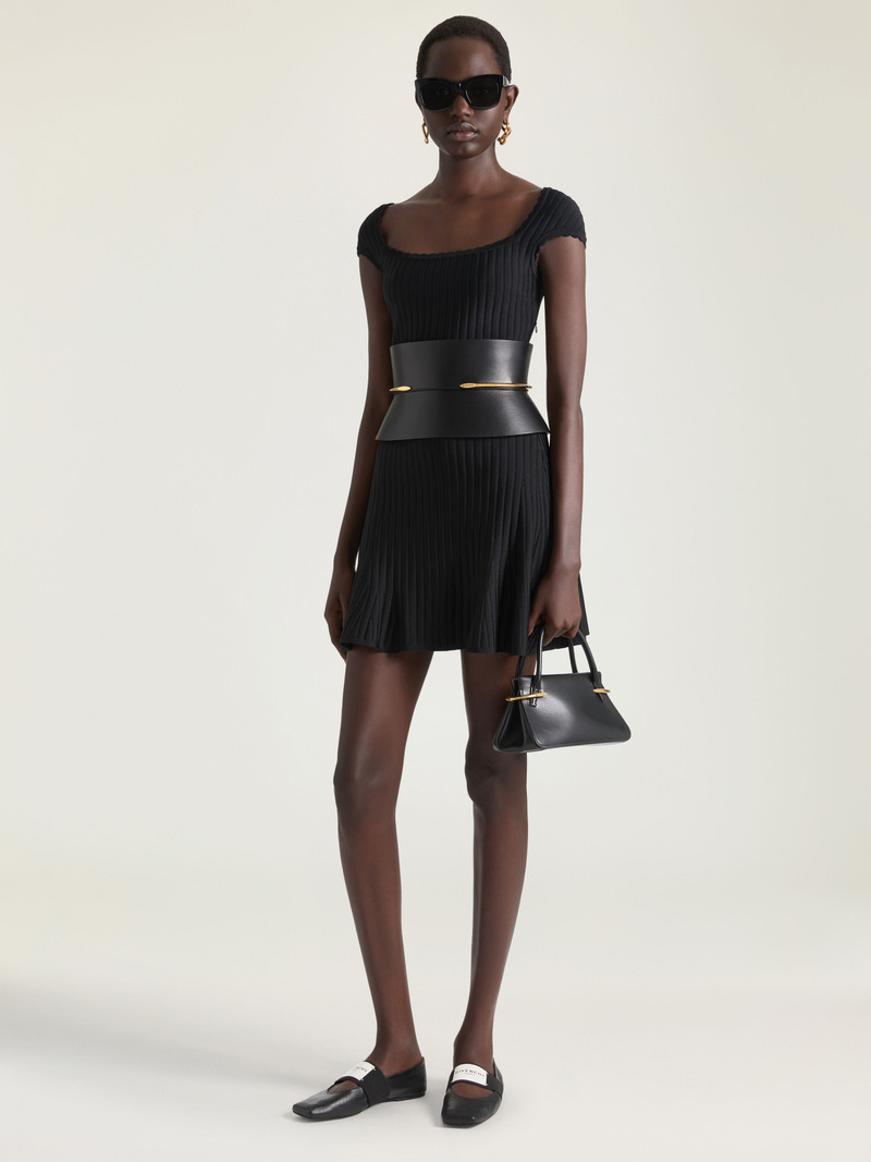 Givenchy A-LINE DRESS IN RIB outlook