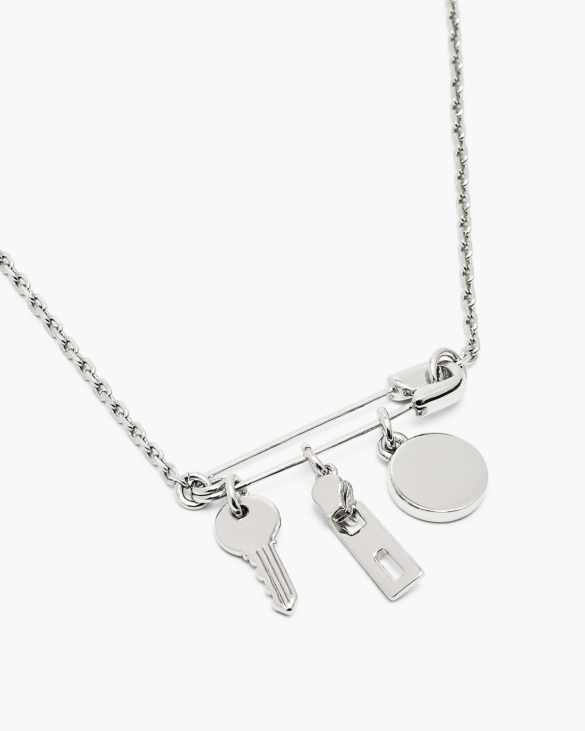 BUTTON CHARM NECKLACE - 4
