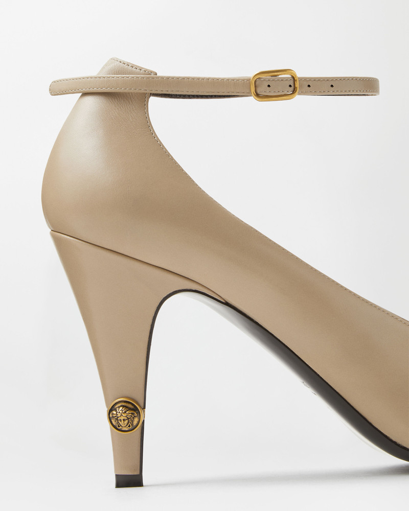 Gianni Leather Pumps 90 mm 7