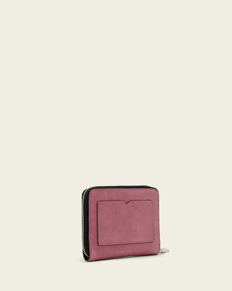 LENA HEX ZIP UP LEATHER WALLET 6