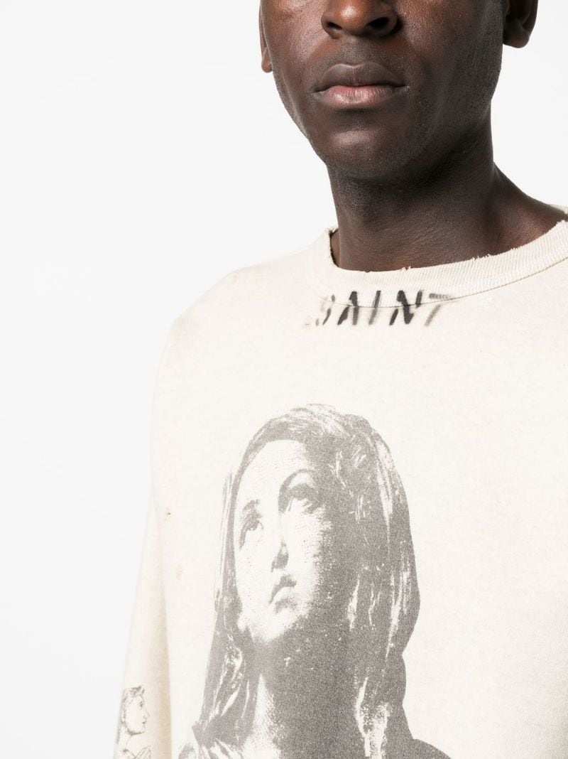 graphic-print sweatshirt - 5